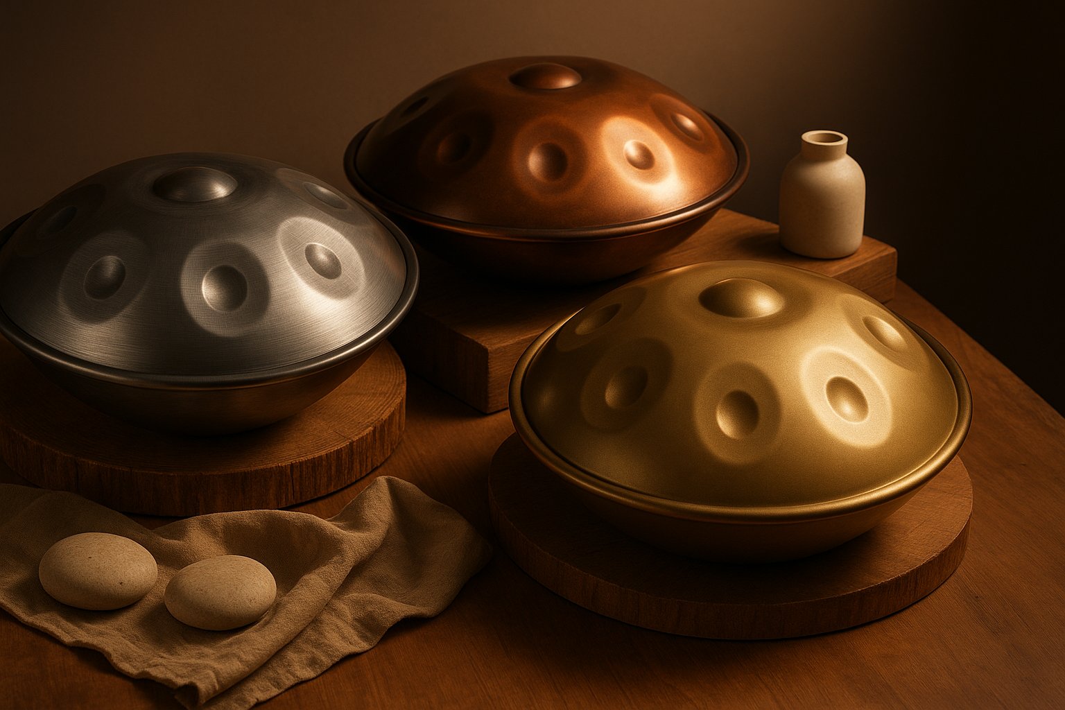 Hero Cosmopan – handpan blue origins – 13 notas – ré menor