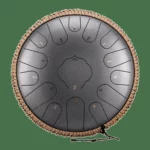 Tambor de língua de aço carbono 15 notas 32 cm – dó maior – 11 cores