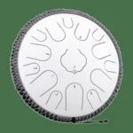 Tambor de língua de aço carbono 15 notas 36 cm – dó maior – 11 cores