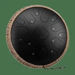 Tambor de língua de aço carbono 15 notas 36 cm – dó maior – 11 cores